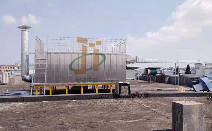 處理廢氣設(shè)備，環(huán)保設(shè)備廢氣處理生物法工程案例